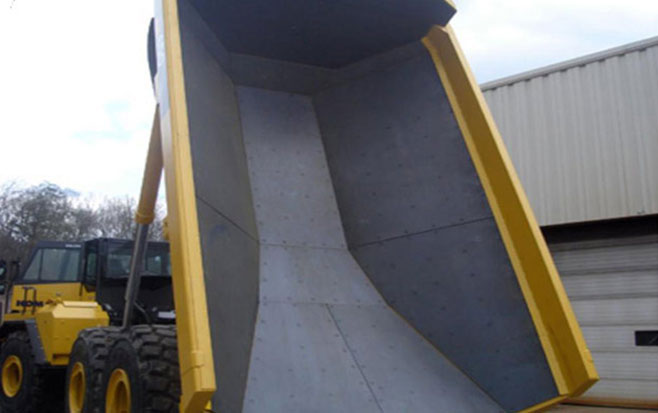 UHMWPE truck lining