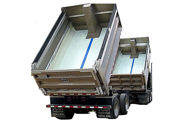 UHMWPE truck lining